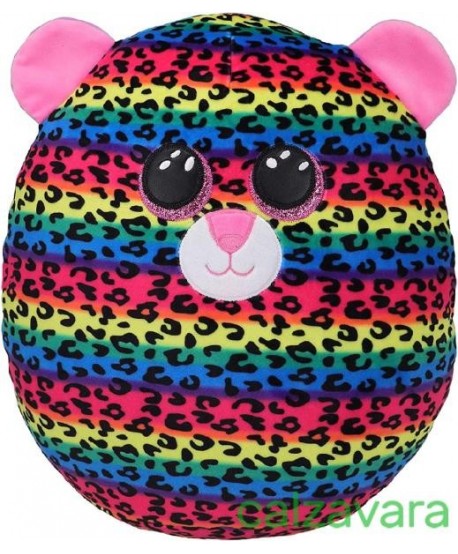 Ty Peluche Squish a Boos Morbido Cuscino cm 22 - Leopardo Dotty (Cod.  T39286)