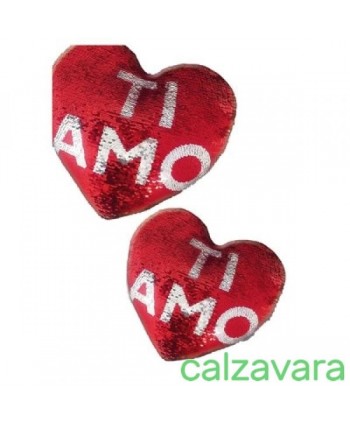 Cuscino Cuore Paillettes...